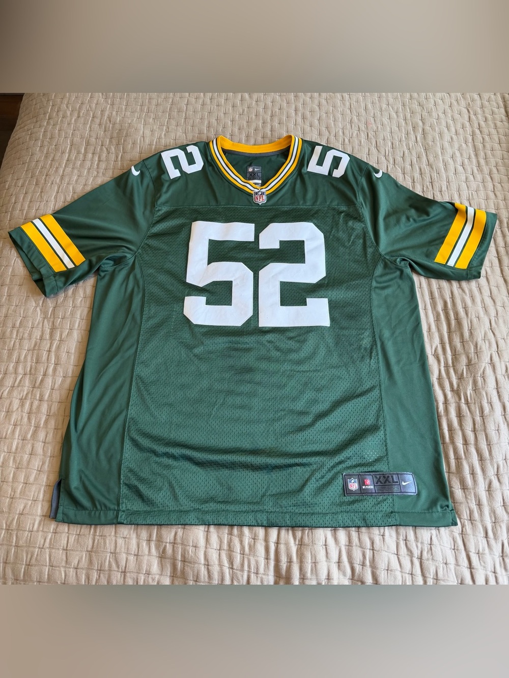Clay Matthews Green Bay Packers Nike Official On Field Jersey Size XXL
